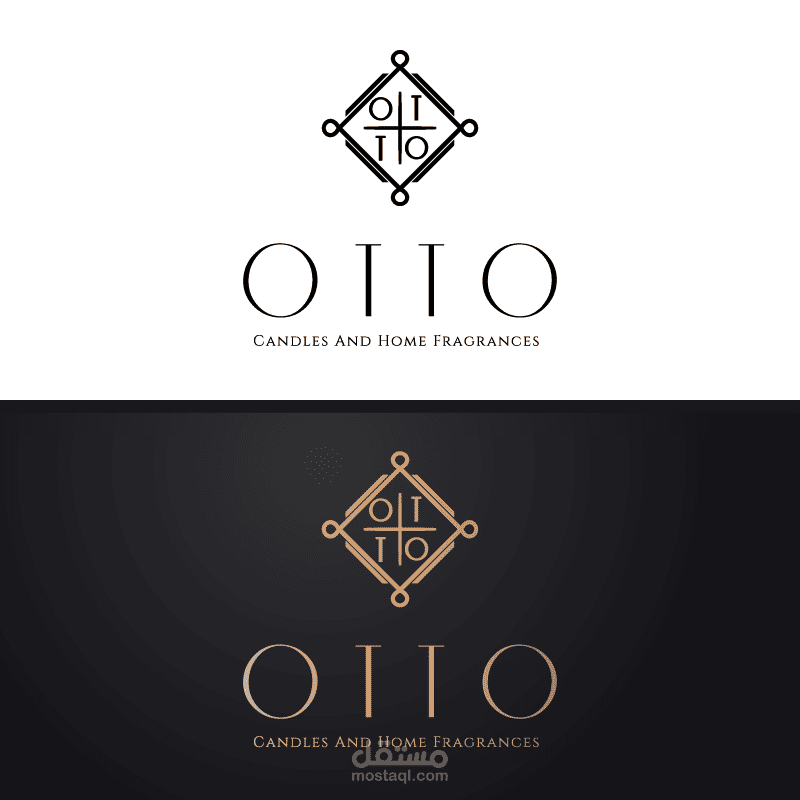 شعار شكرة (OTTO (2 لشموع وعطور المنازل