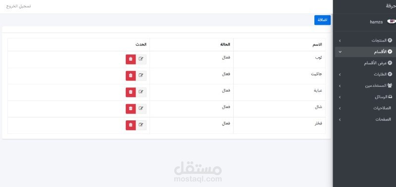 برمجة وتصميم لوحات تحكم