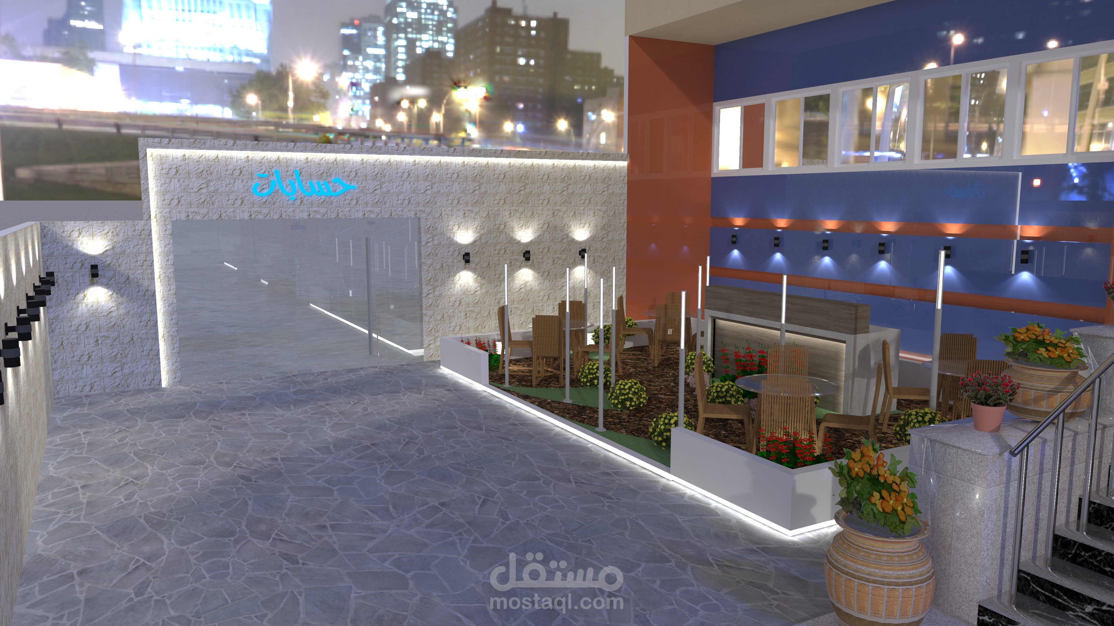 غرفه مرضى و landscape لمستشفى بالقاهره