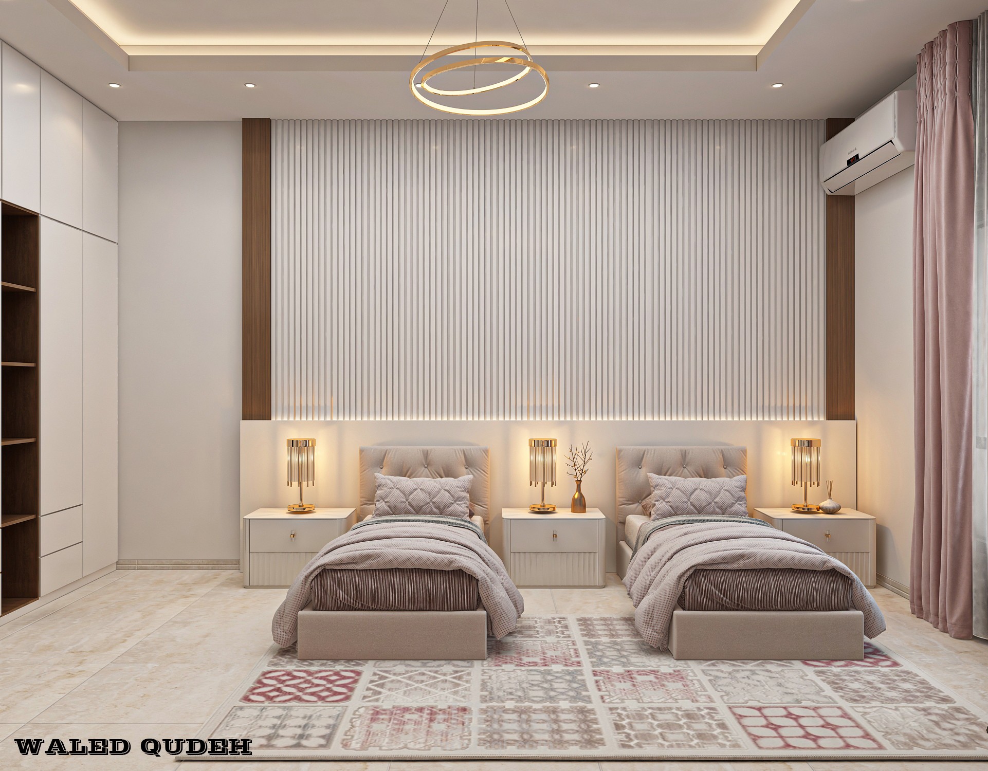 تصميم غرفة نوم بنات