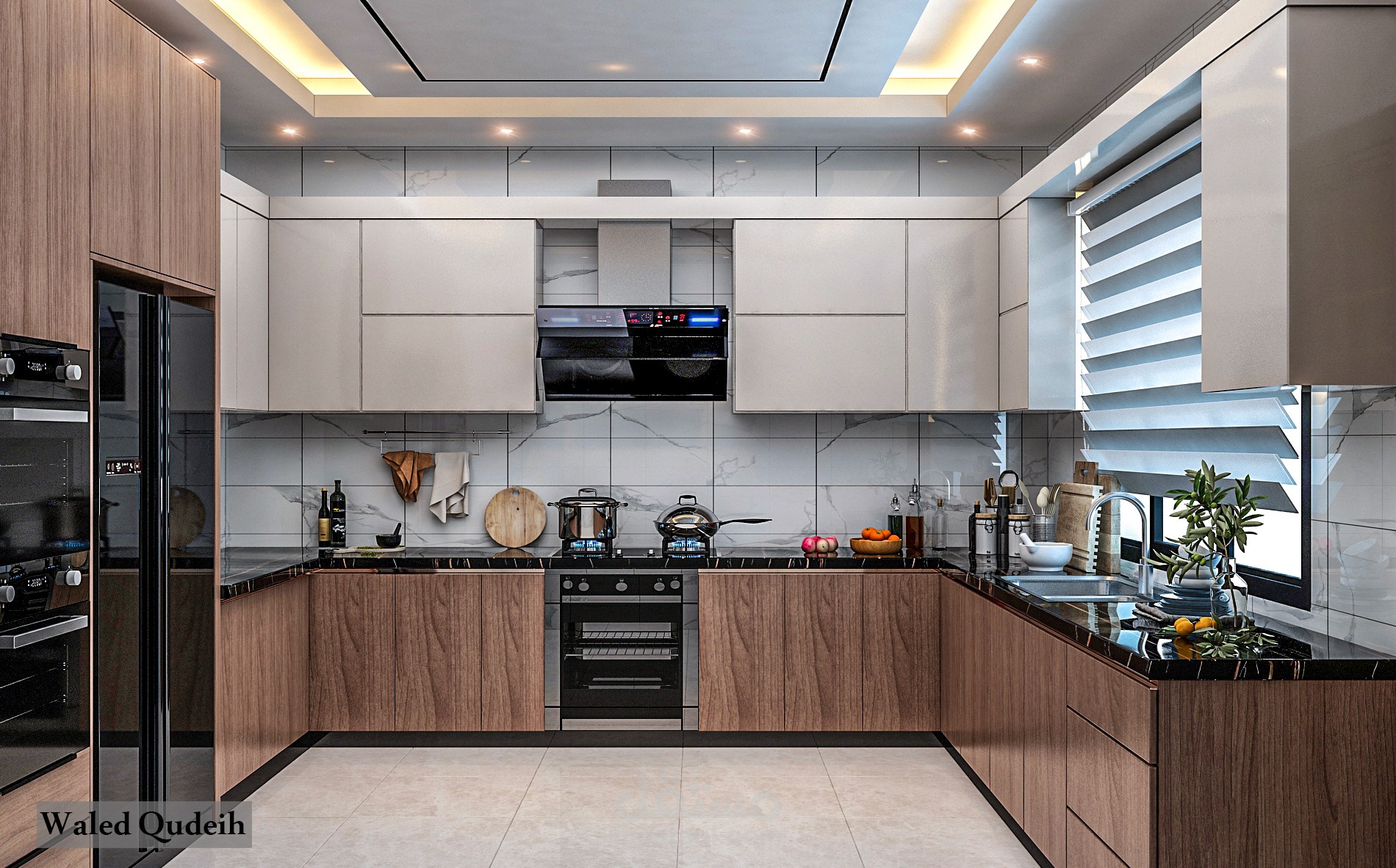 تصميم مطبخ مودرن