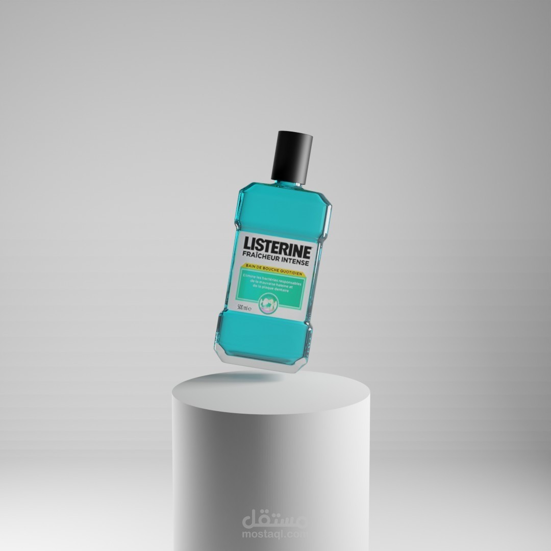 Product visualization for LISTERINE