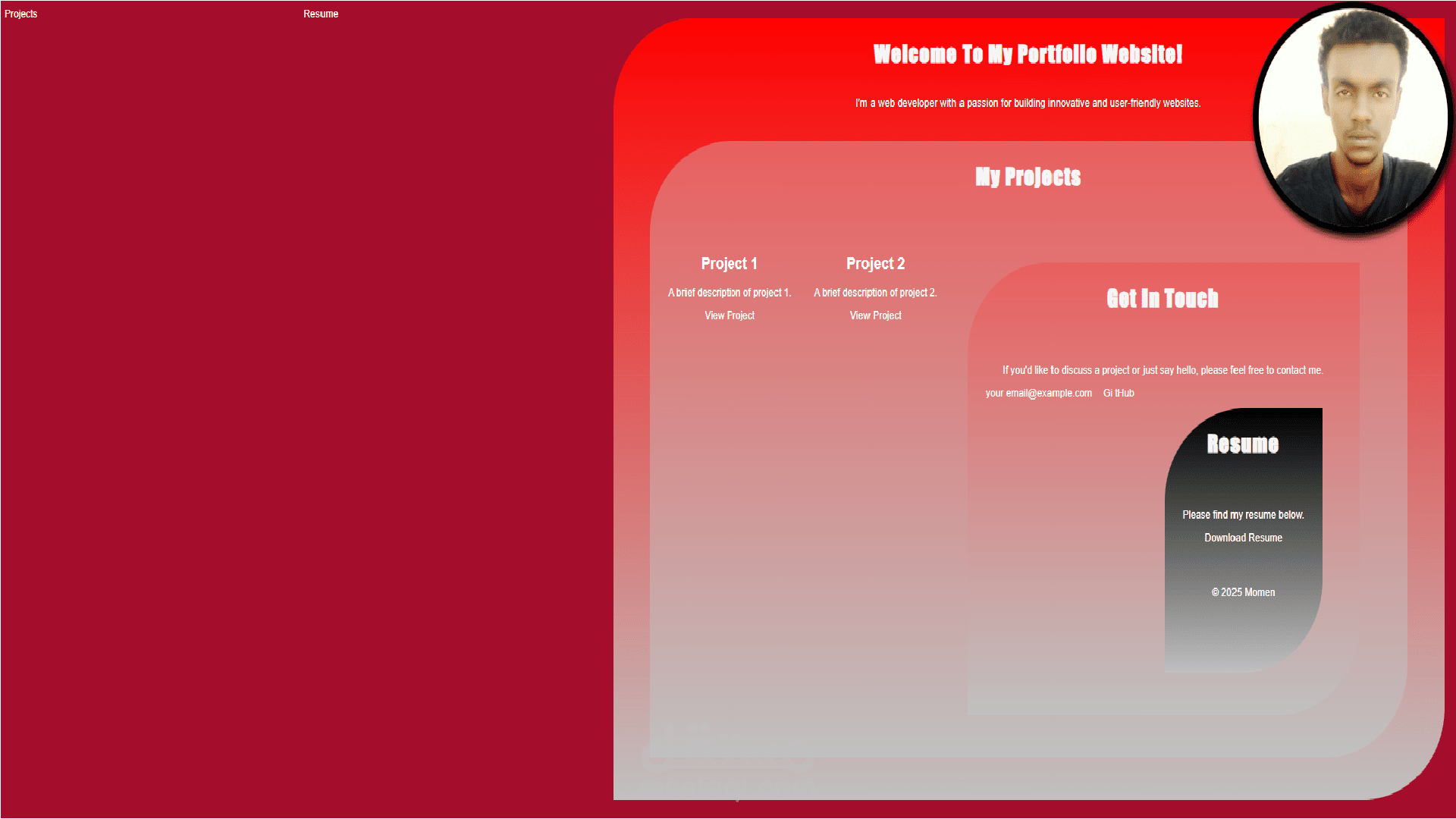 Portfolio website