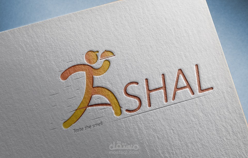 شعار لشركة توصيل طلبات