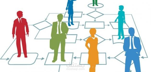 خطة تنظيم إداري