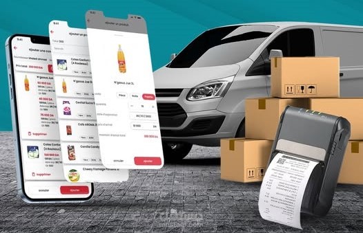 تطبيق إدارة عربات السلع المتنقلة