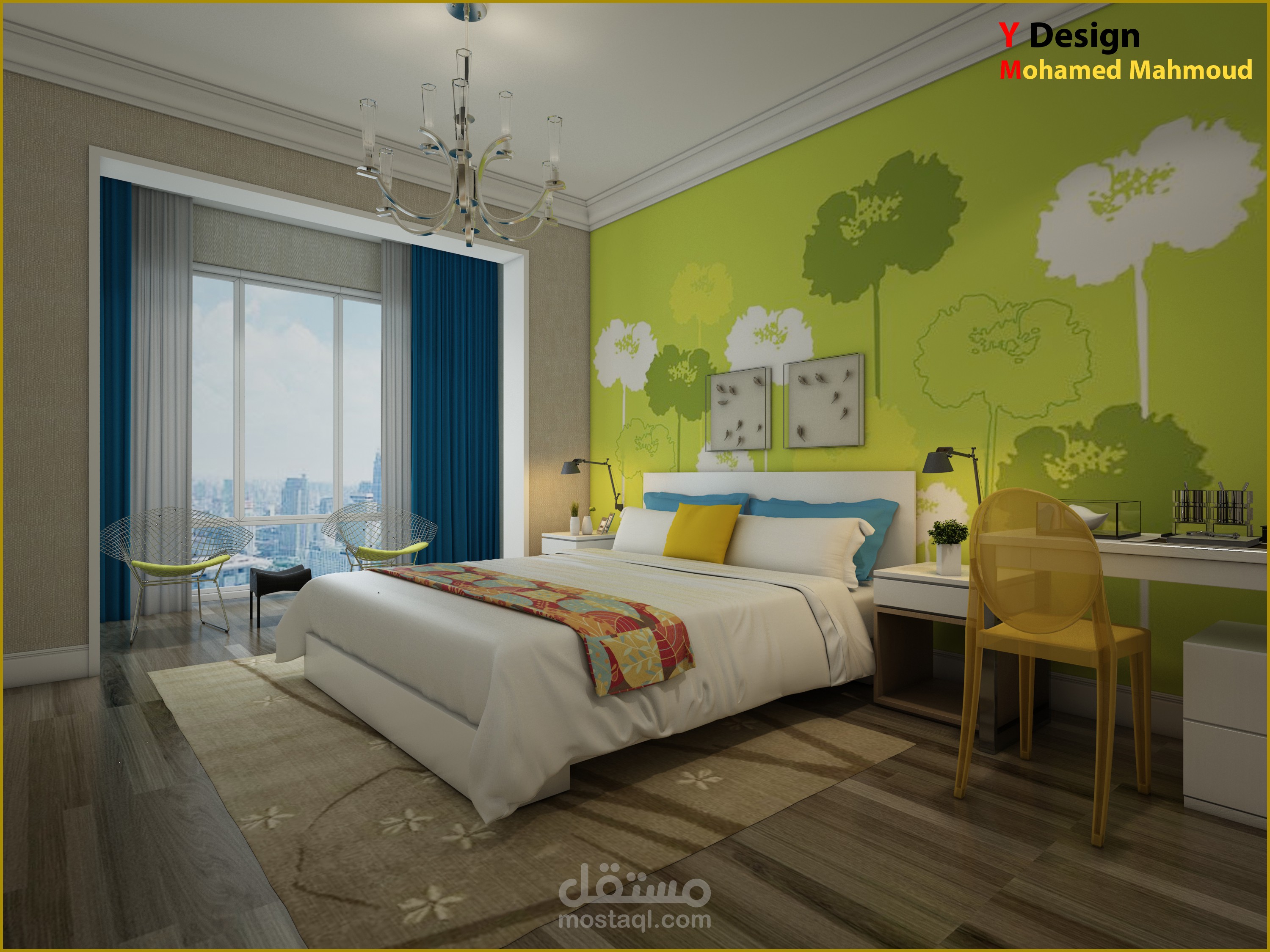 تصميم داخلي لغرفة نوم اطفال