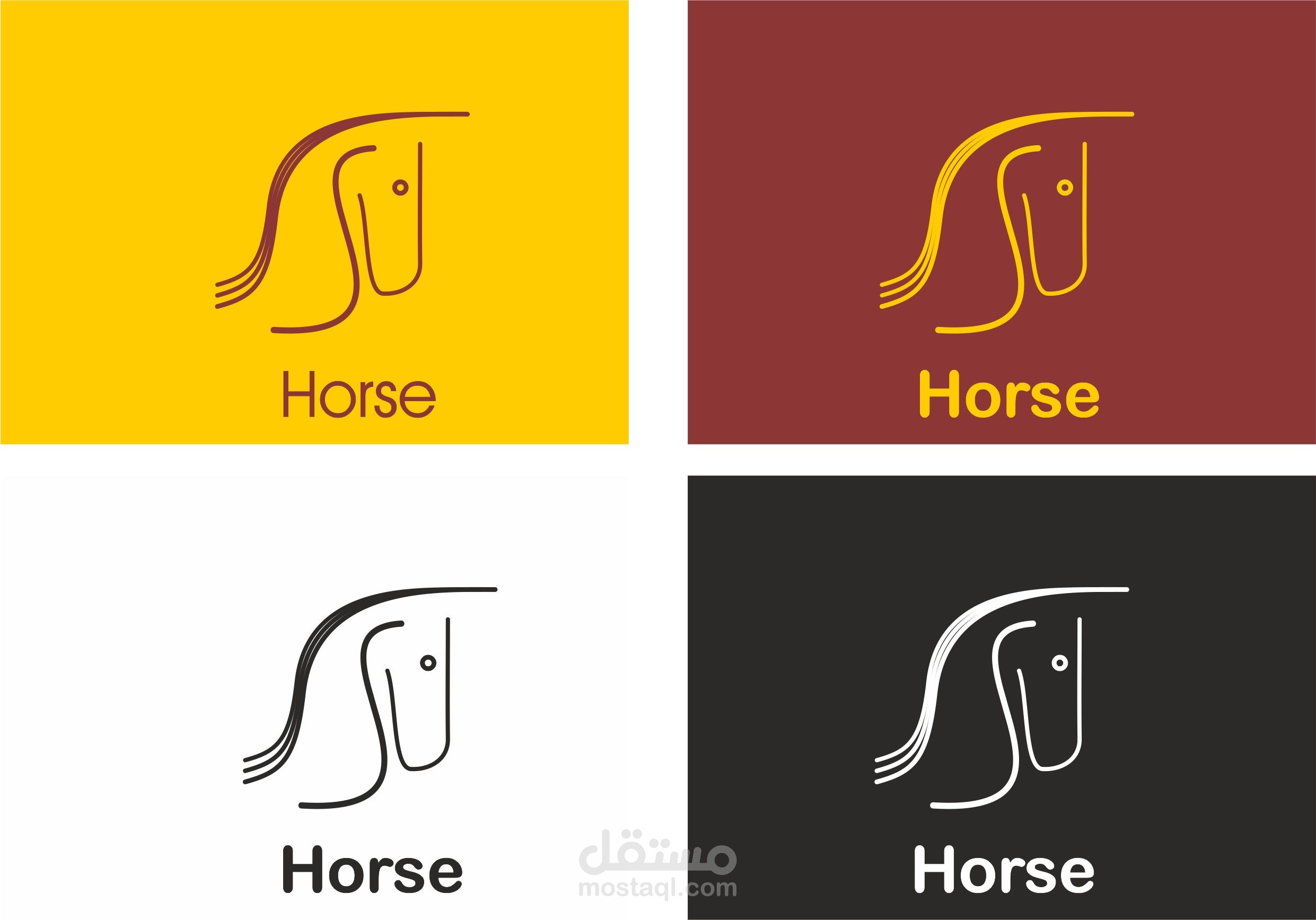 logo horse