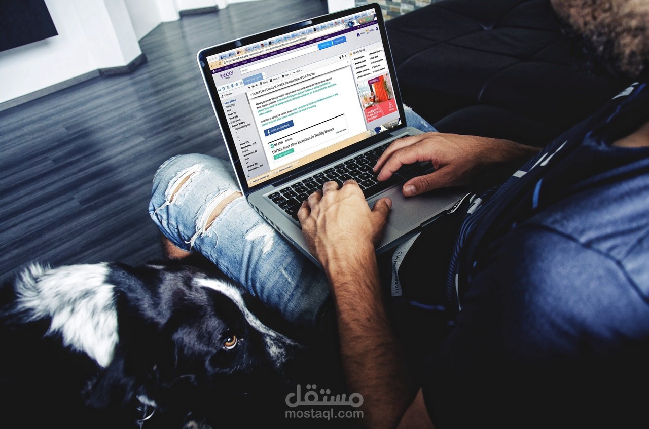 مساعدتك على البحث في الإنترنيت