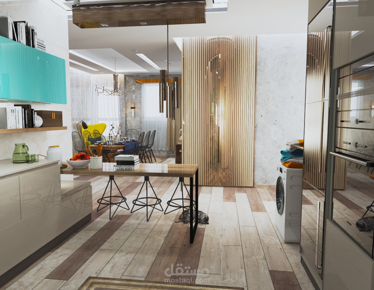 تصميم داخلي لشقة