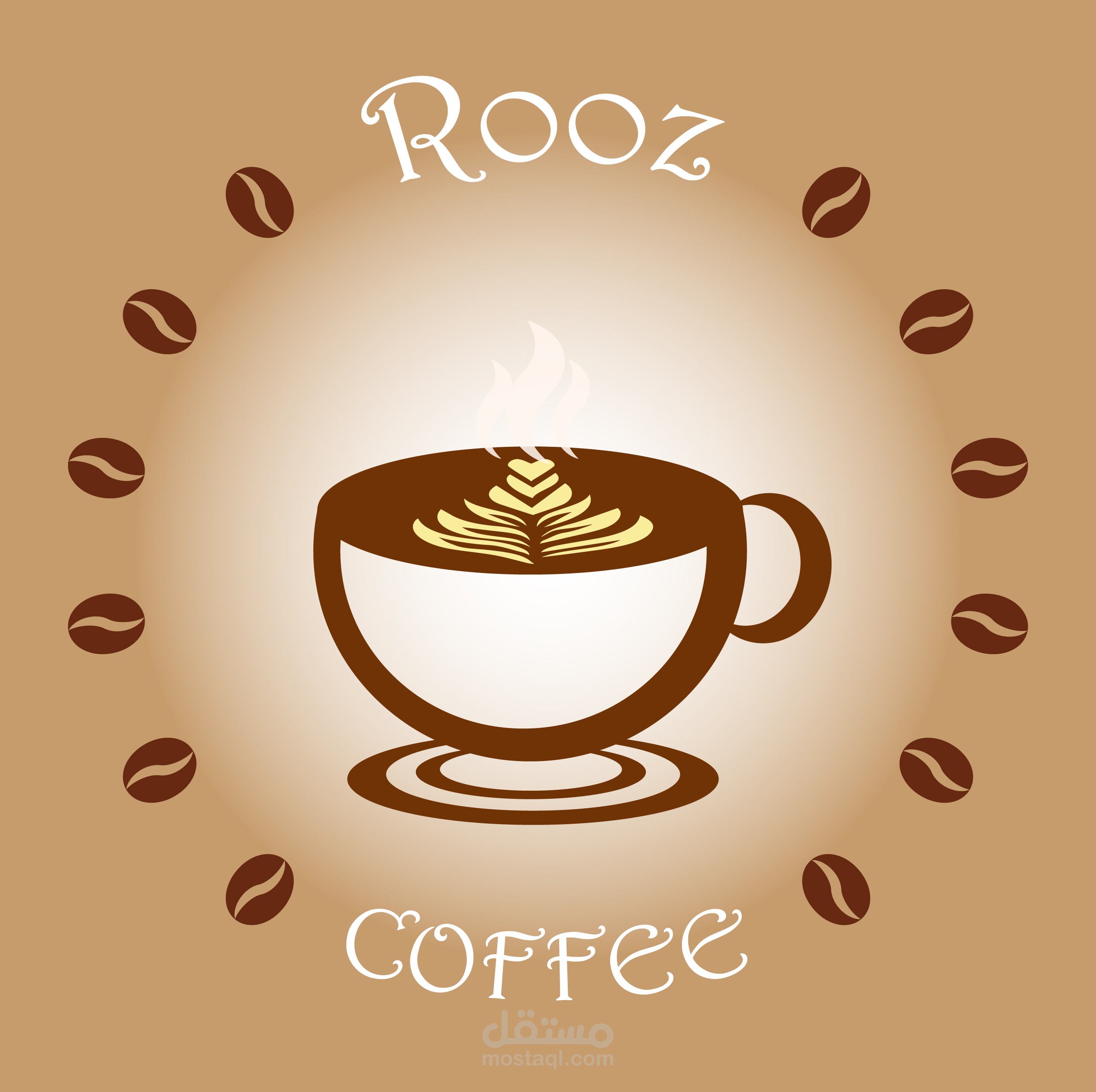 تصميم شعار روز كافيه