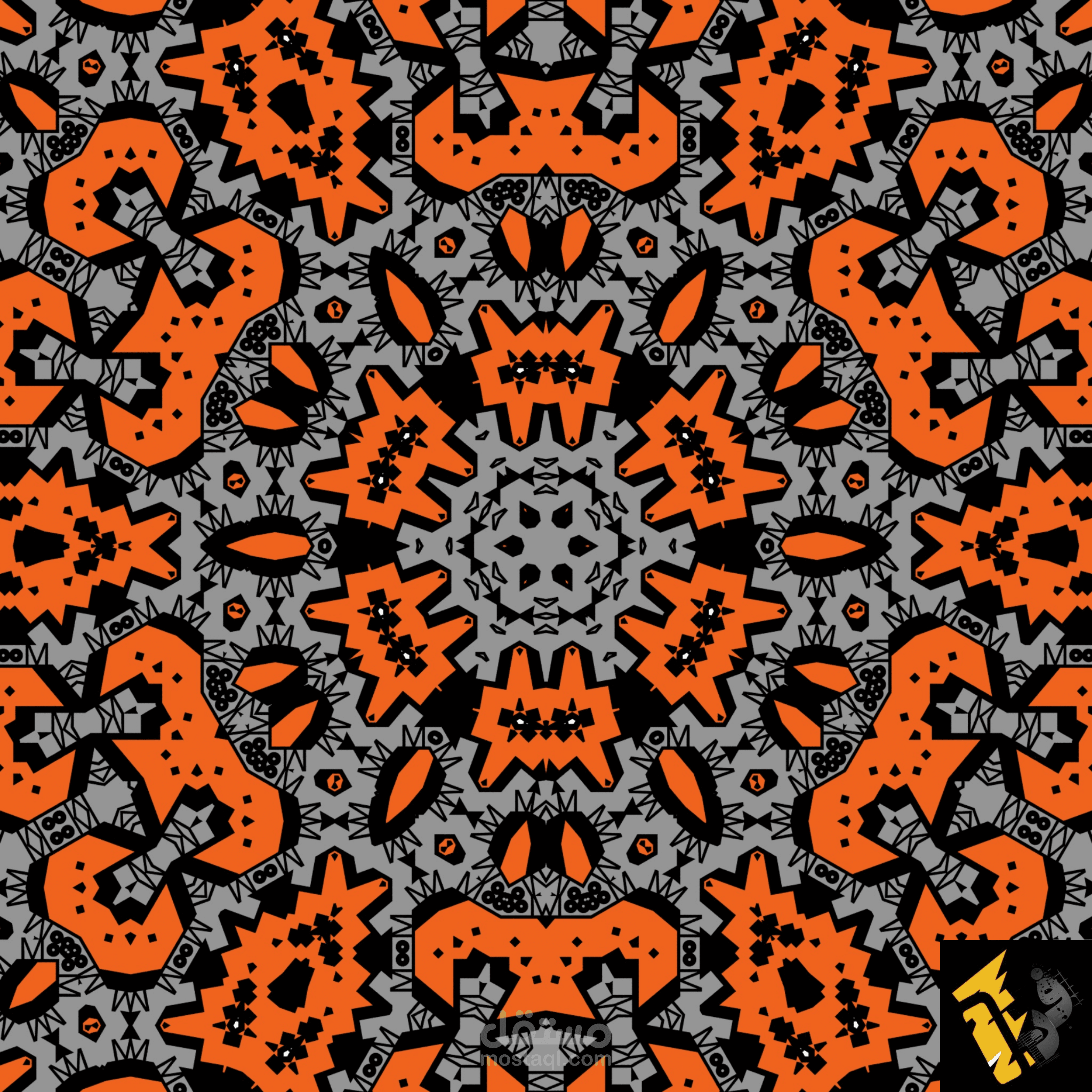 خلفية التحكم من الزوايا