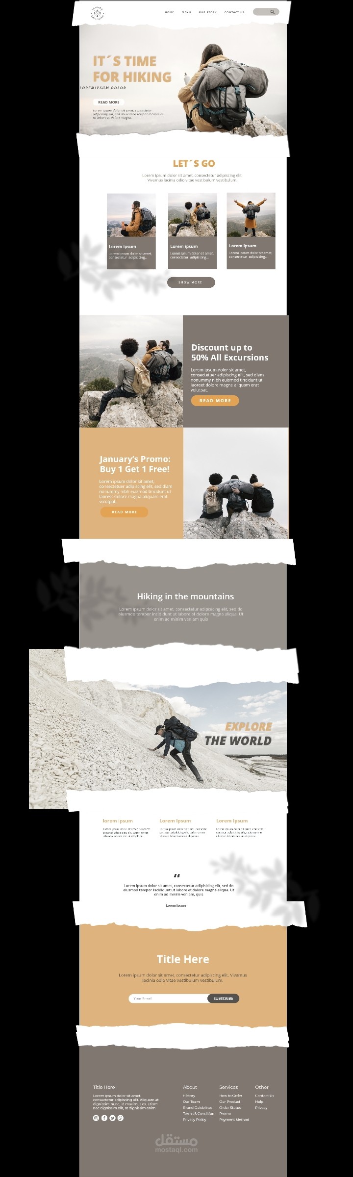 HikeScape – Explore The World