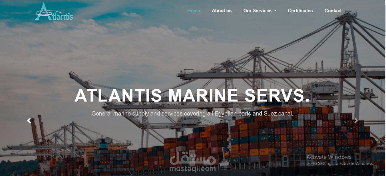 Atlasmarina Website