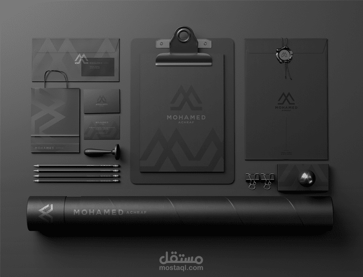 Mohamed Achraf Identity design