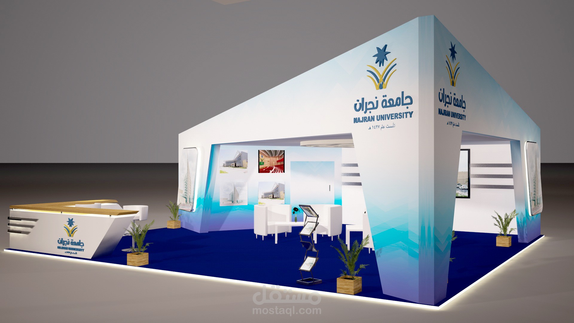 تصميمات 3d معارض