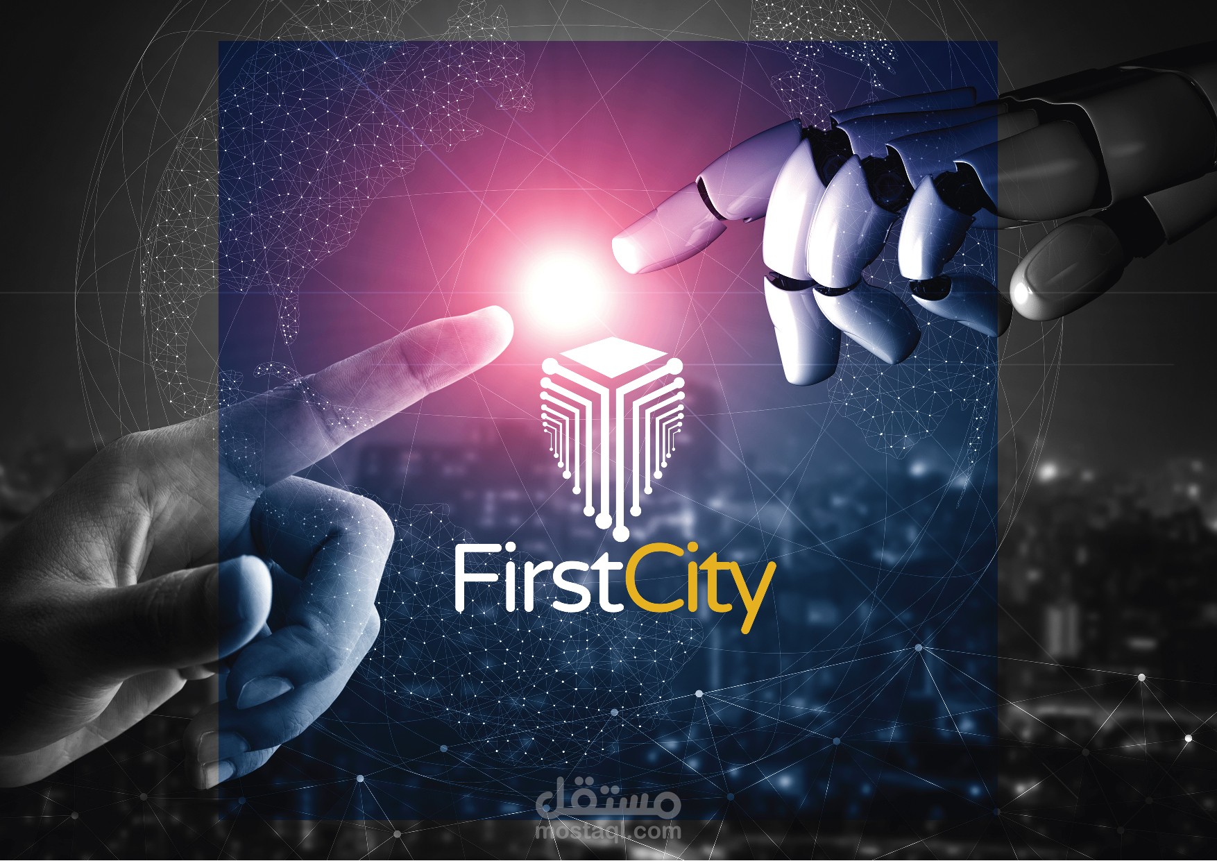تصميم شعار  logo Fitst City