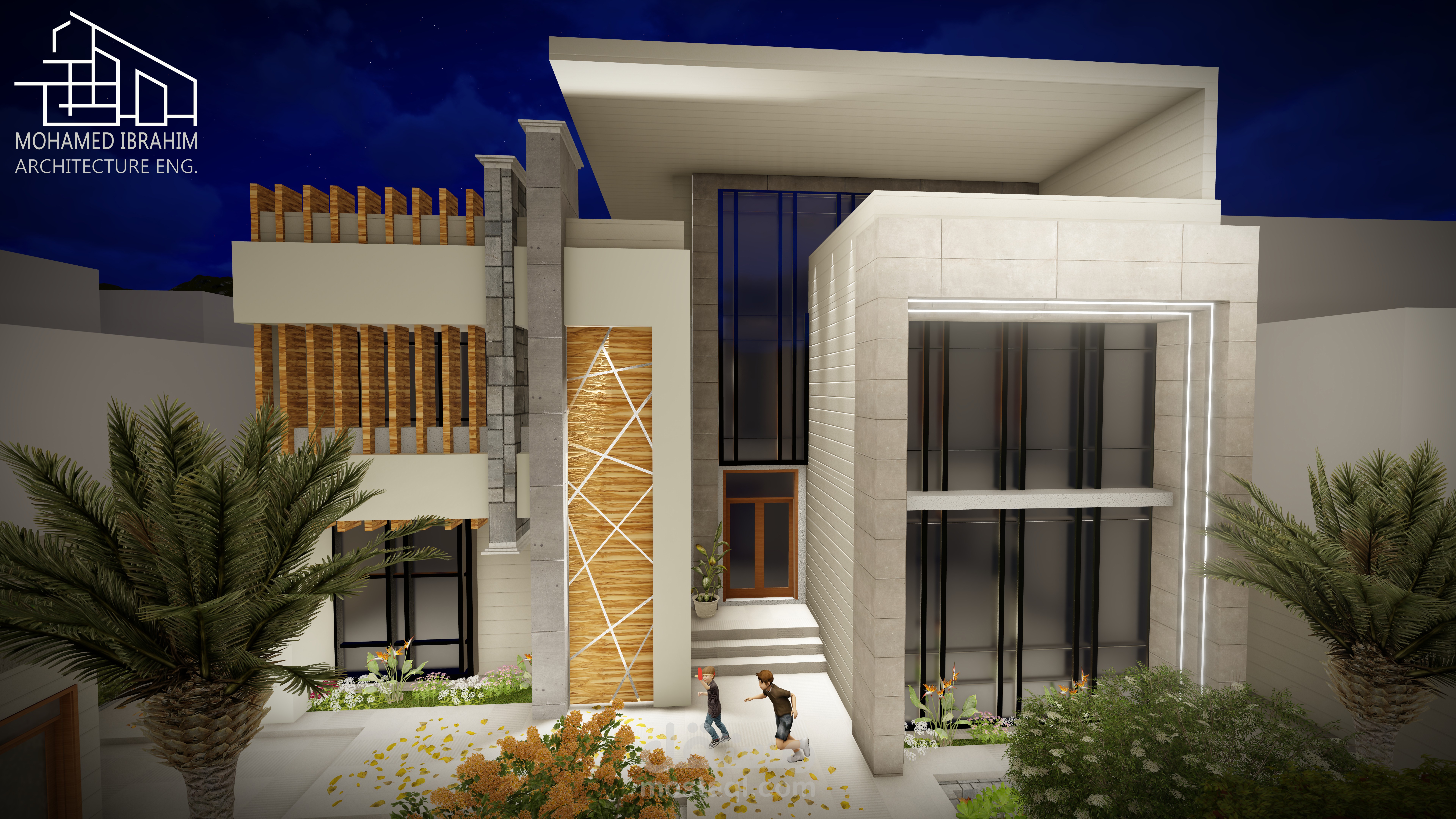 تصميم فيلا مودرن