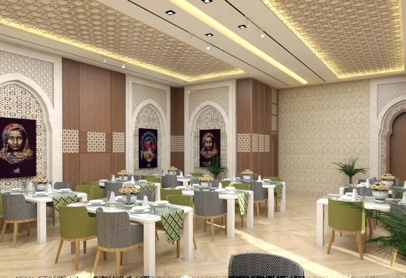 تصميم داخلي بطابع اسلامي