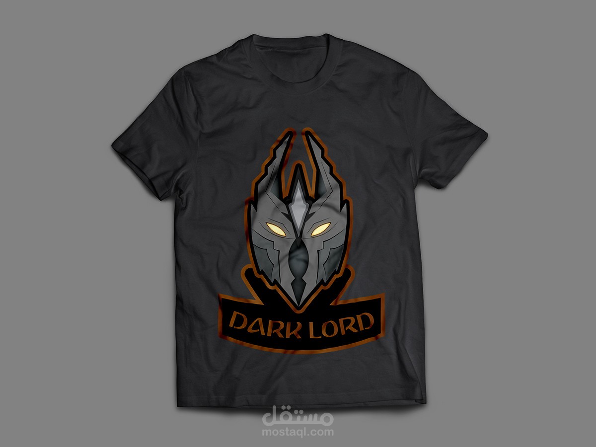 تصميم ماسكوت لوجو dark lord