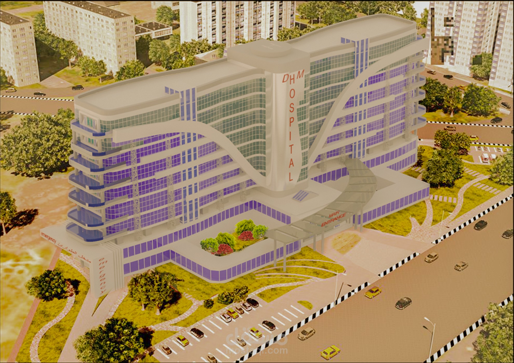 مشروع مستشفي