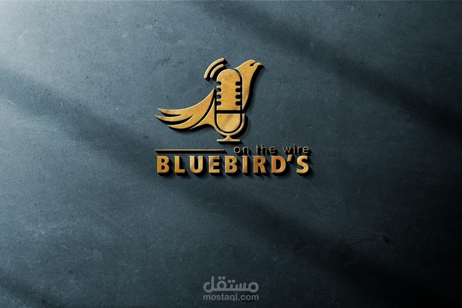 شعار  Bluebird's on the wire