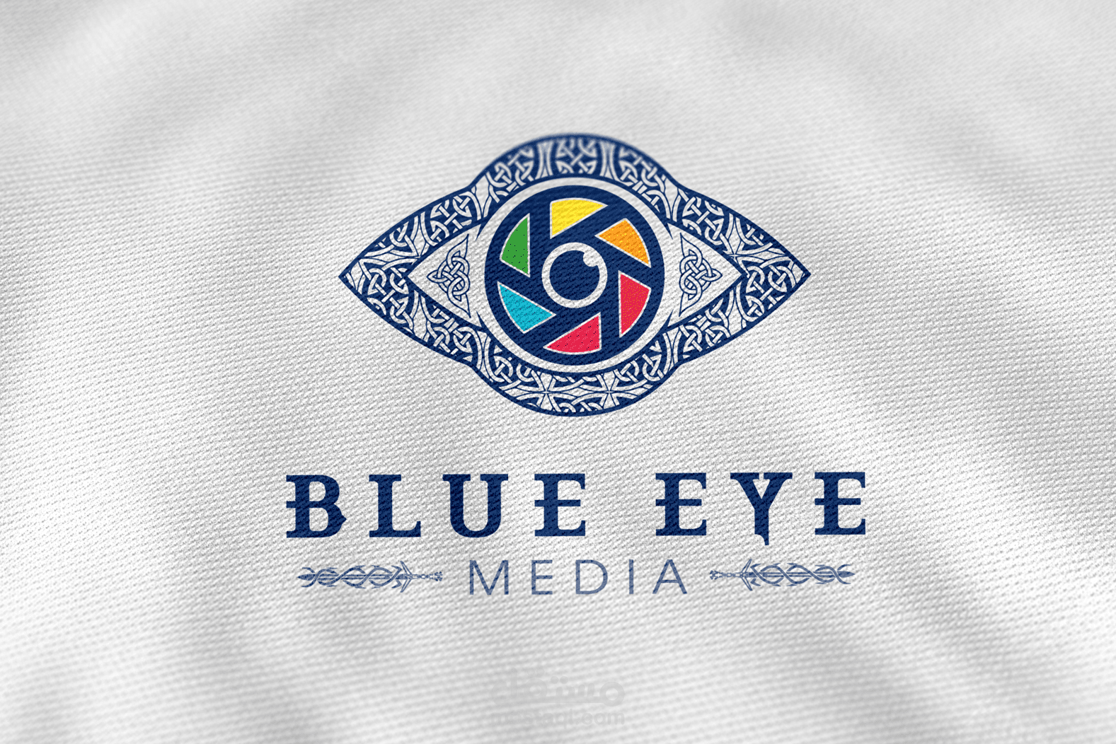 شعار لشركة Blue Eye Media