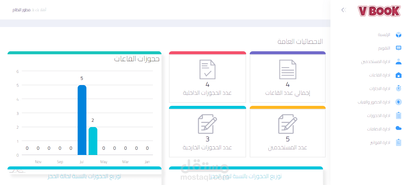 نظام حجز القاعات