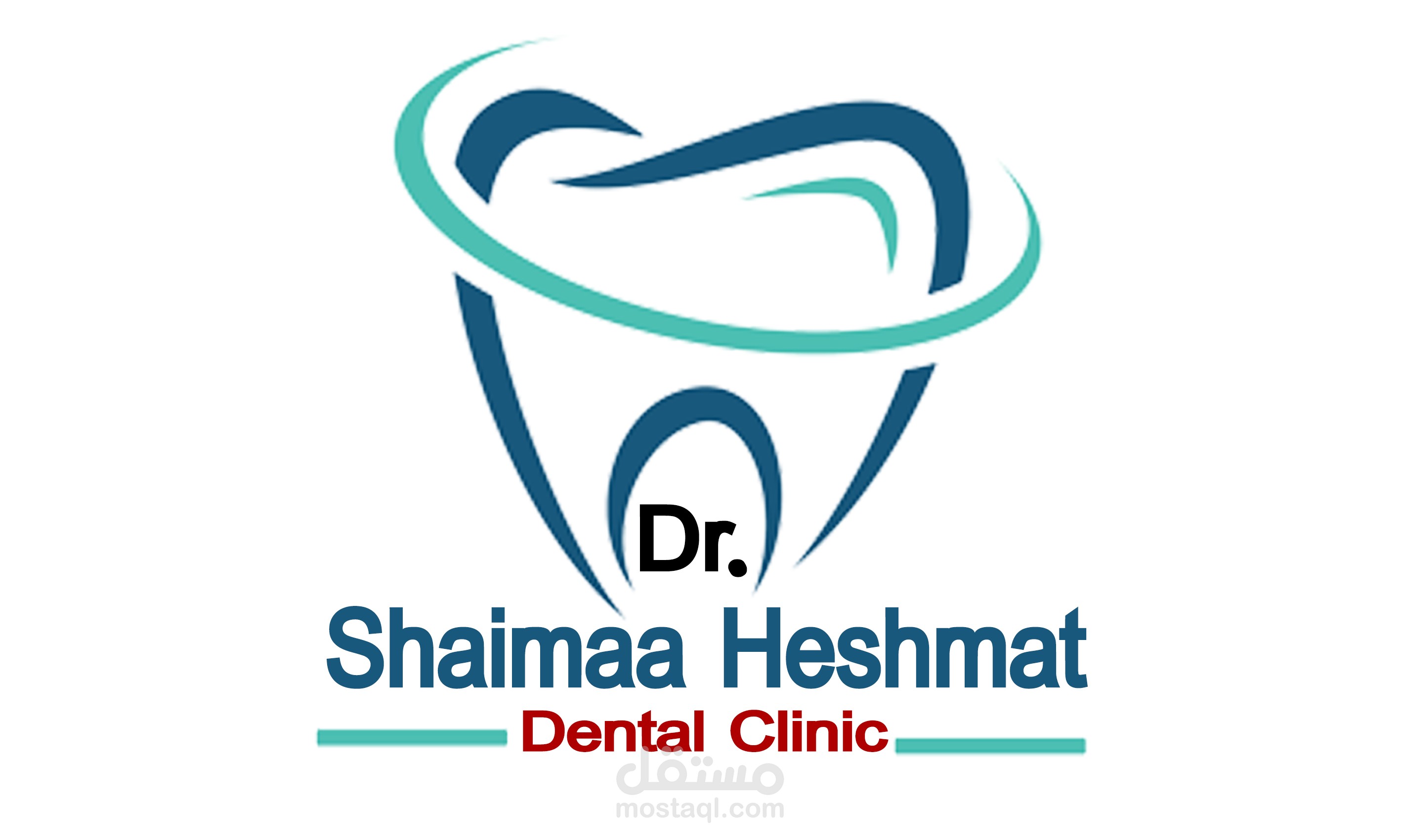 تصميم لوجو احترافى لمركز علاج الاسنان