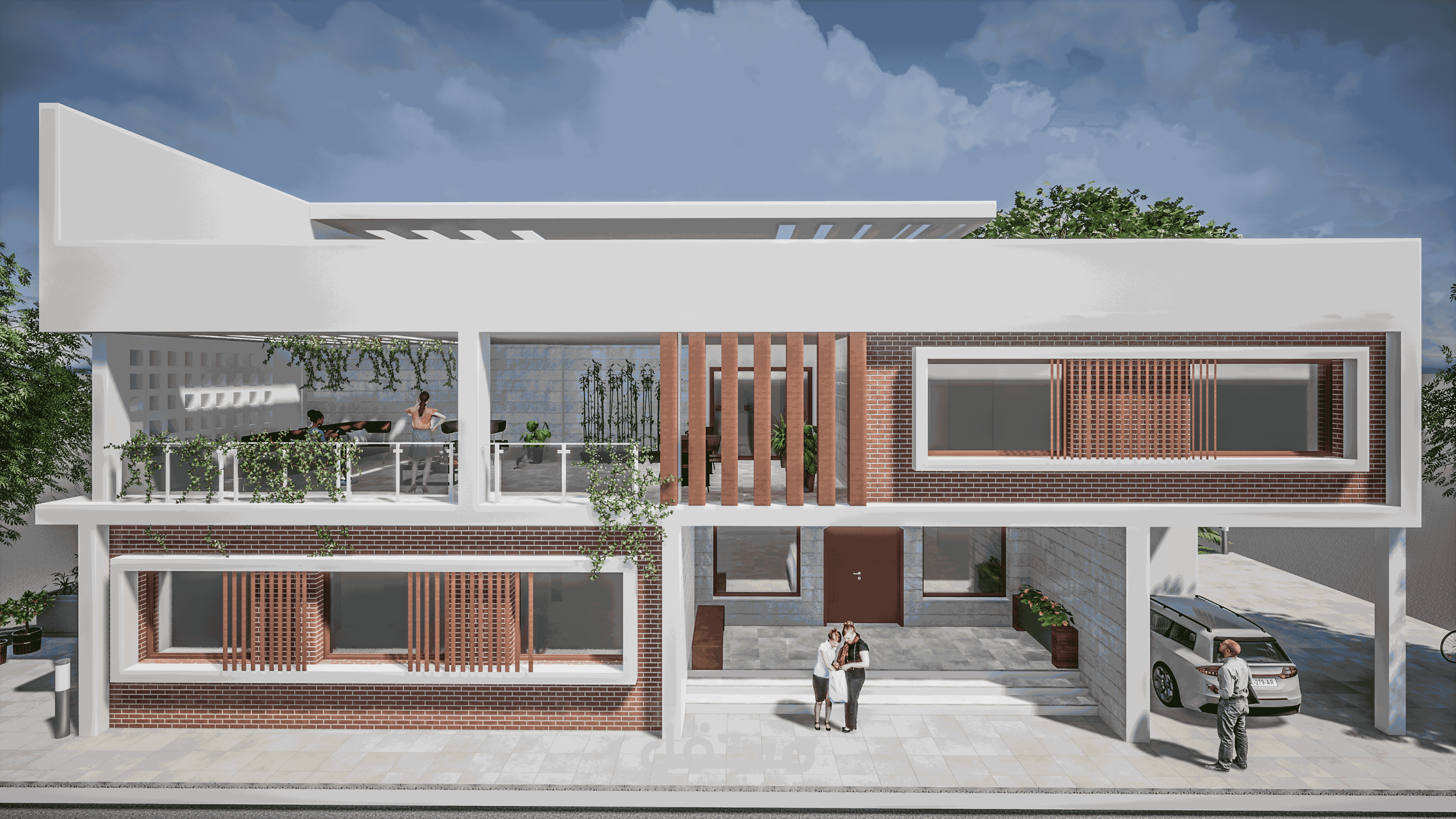 تصميم واجهة فيلا