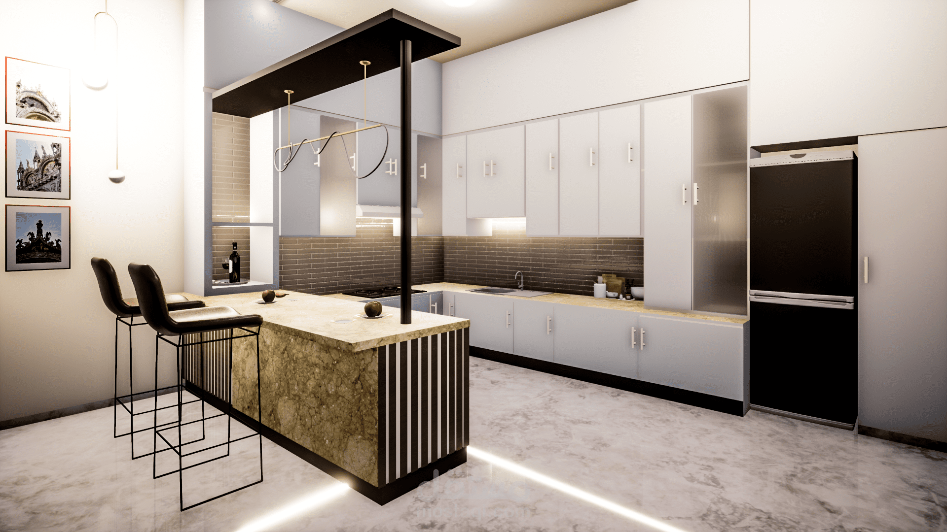 تصميم مطبخ