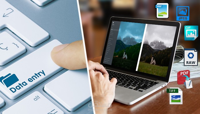 إدخال بيانات مدونات