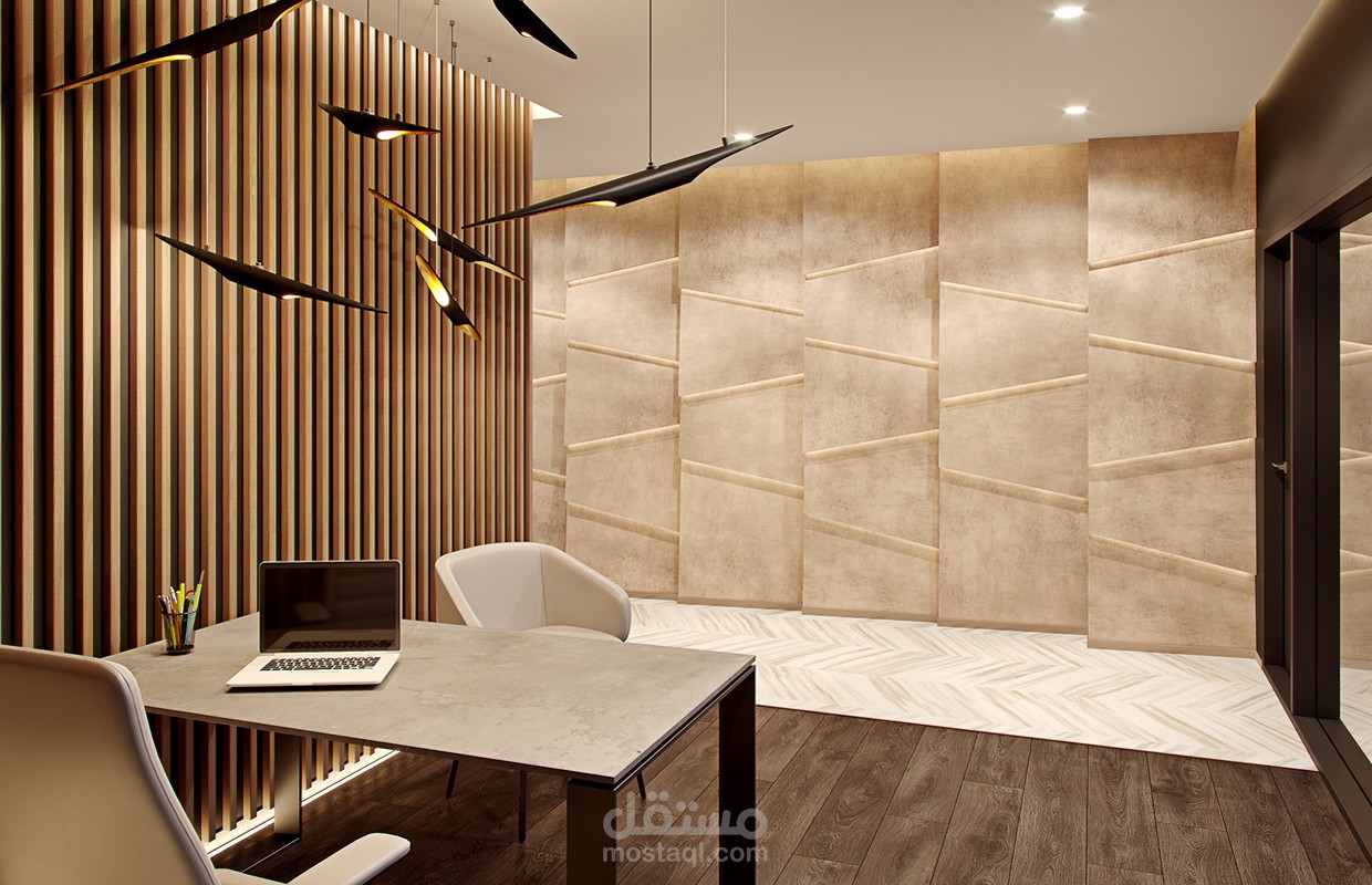 تصميم داخلي شركة مكاتب