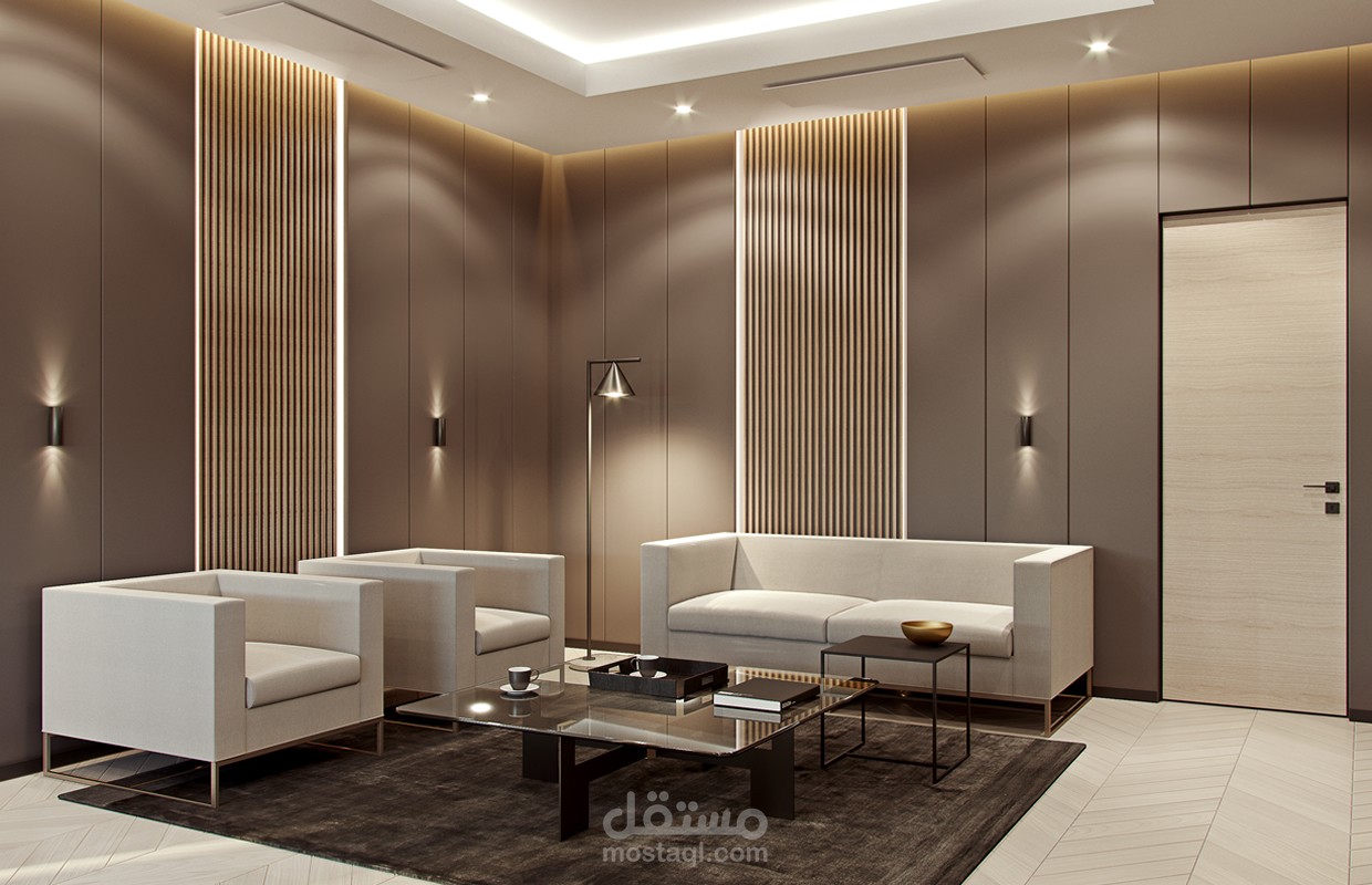 تصميم داخلي استقبال