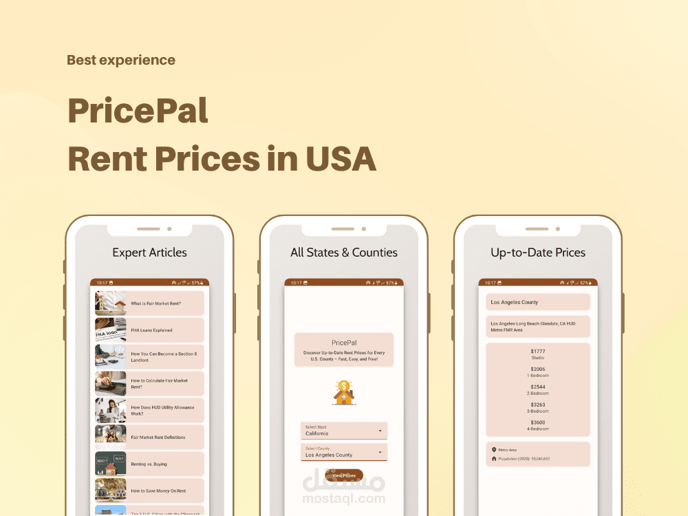 PricePal: Rent Prices in USA