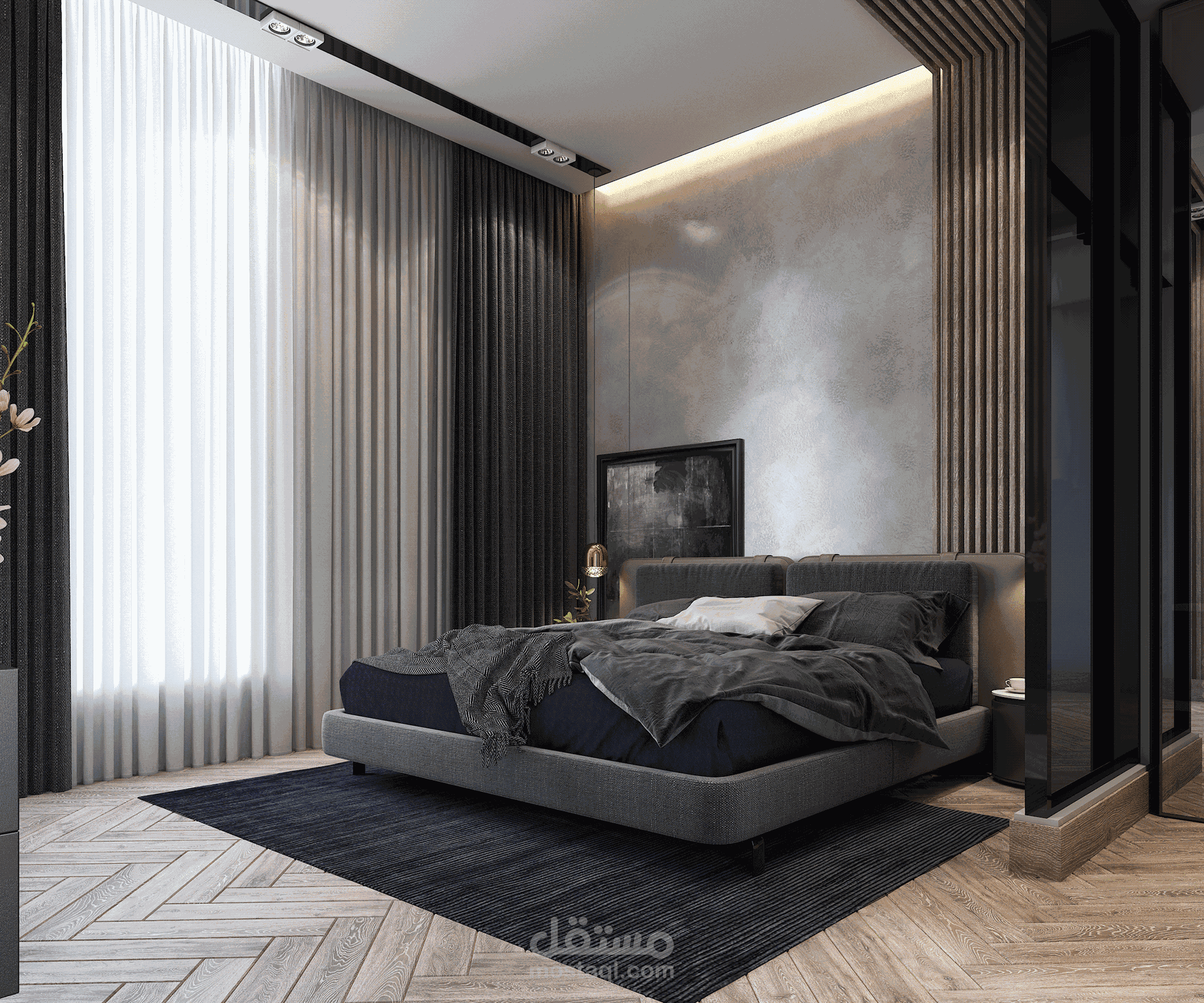 Modern bedroom