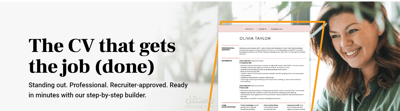 Professional cv design