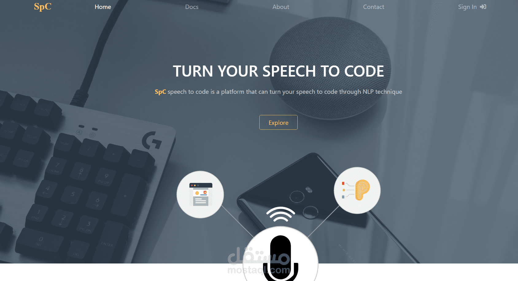 speech To code