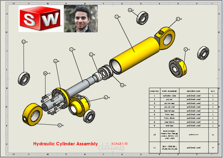 Design of Hydraulic Cylinder