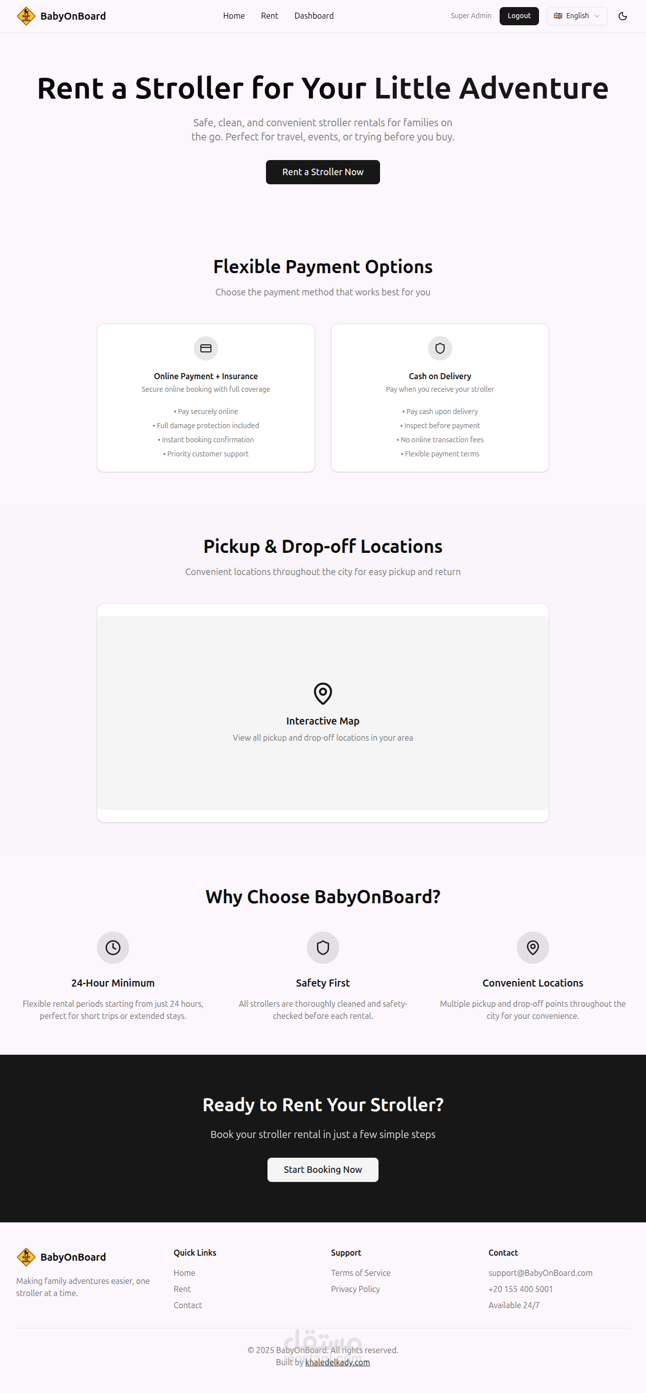 منصة  لتأجير العربات السياحية – Next.js، متعددة اللغات، لوحة تحكم متكاملة
