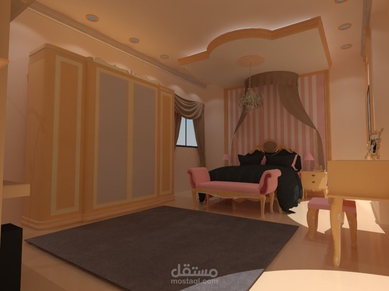 تصميم master bedroom