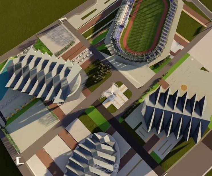 تصميم مدينة رياضية