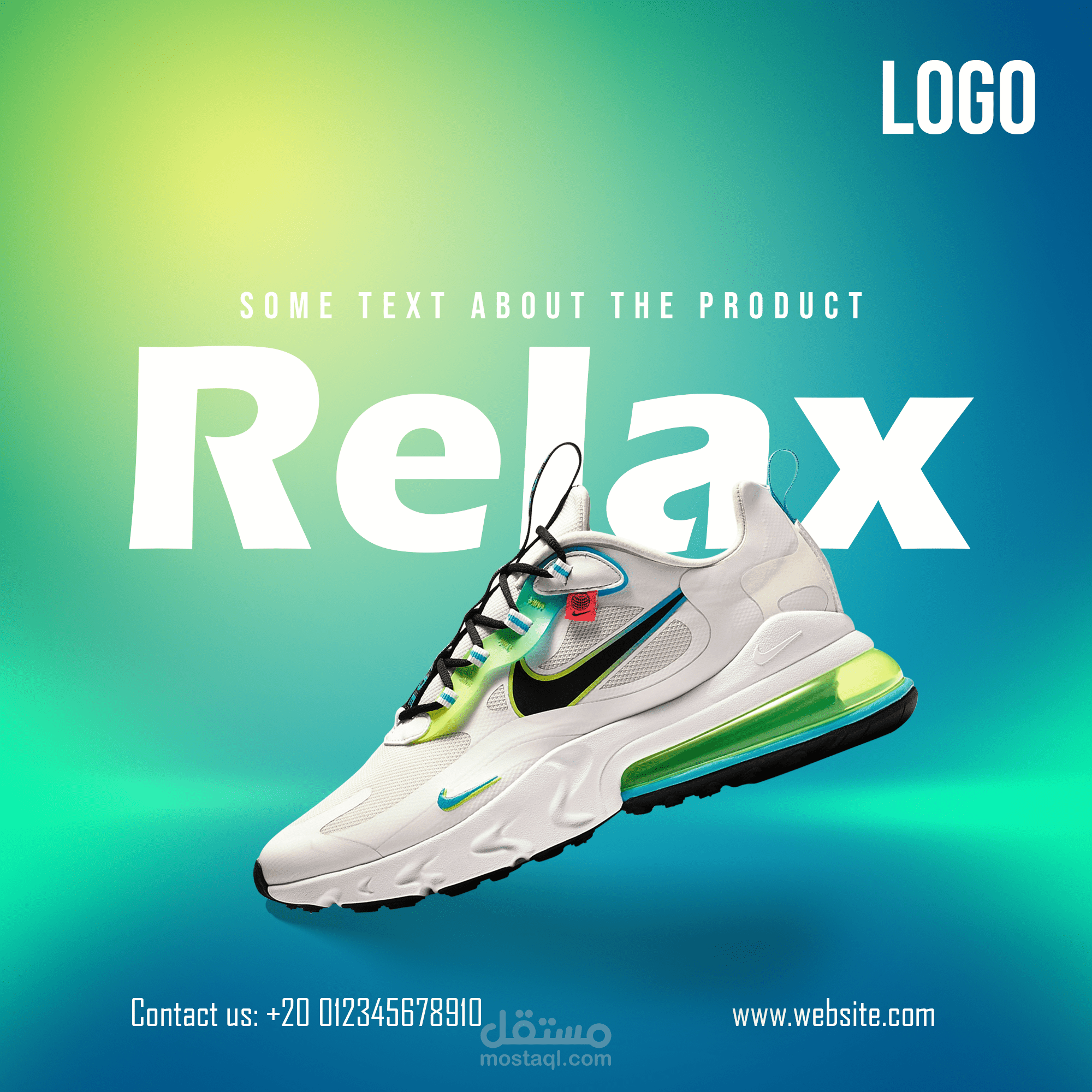 Shoes social media post