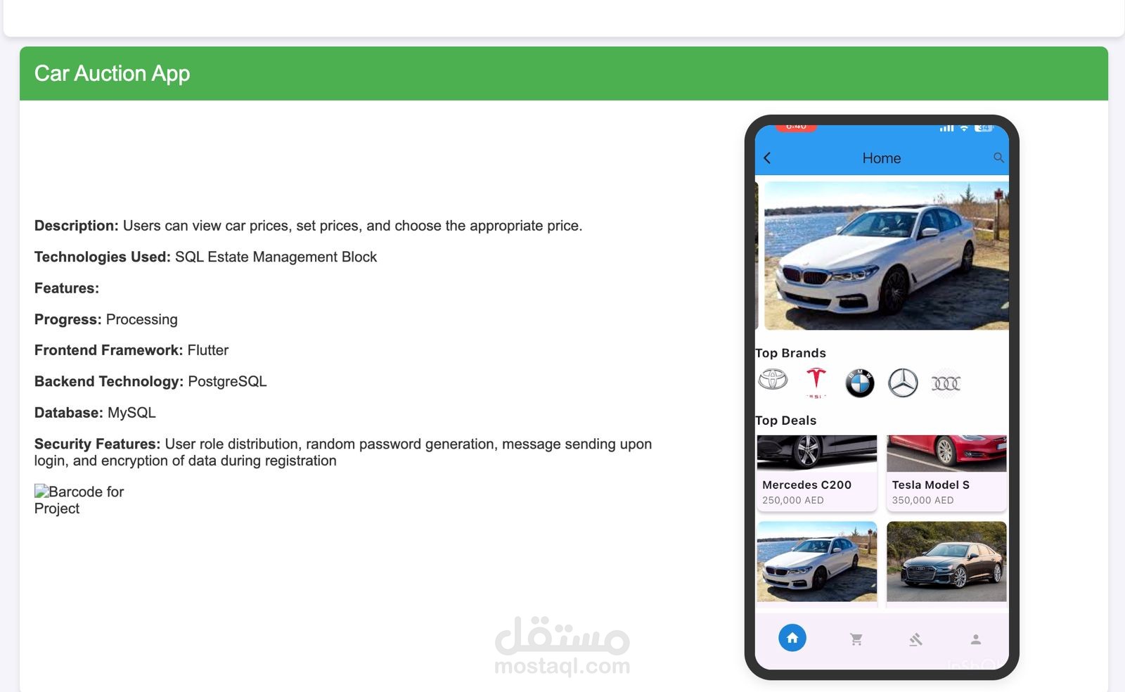 Car Auction App