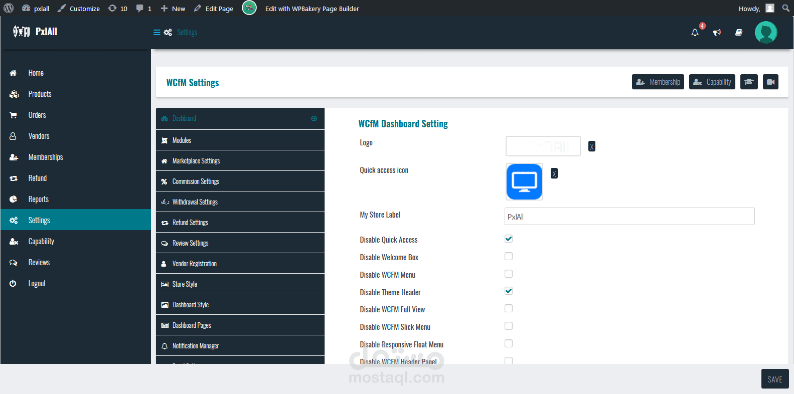 Pxlall:  Multi-vendor