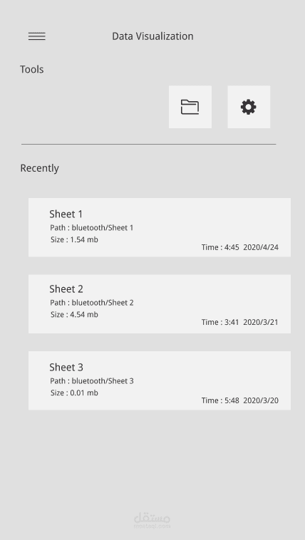 Data Visualization by Flutter