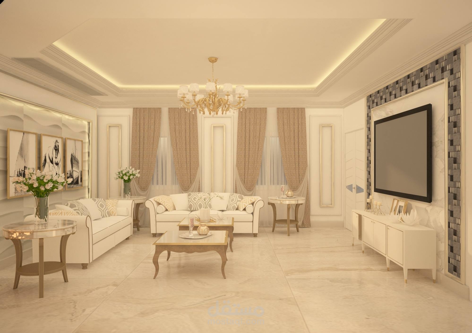 تصميم مجلس رجال
