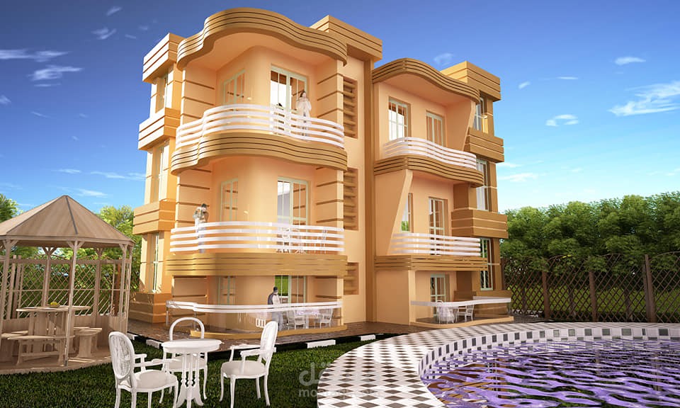 تصميم فيلا سكنية