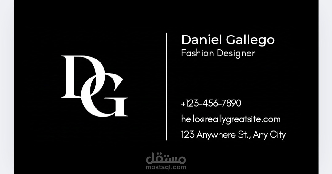 Business card