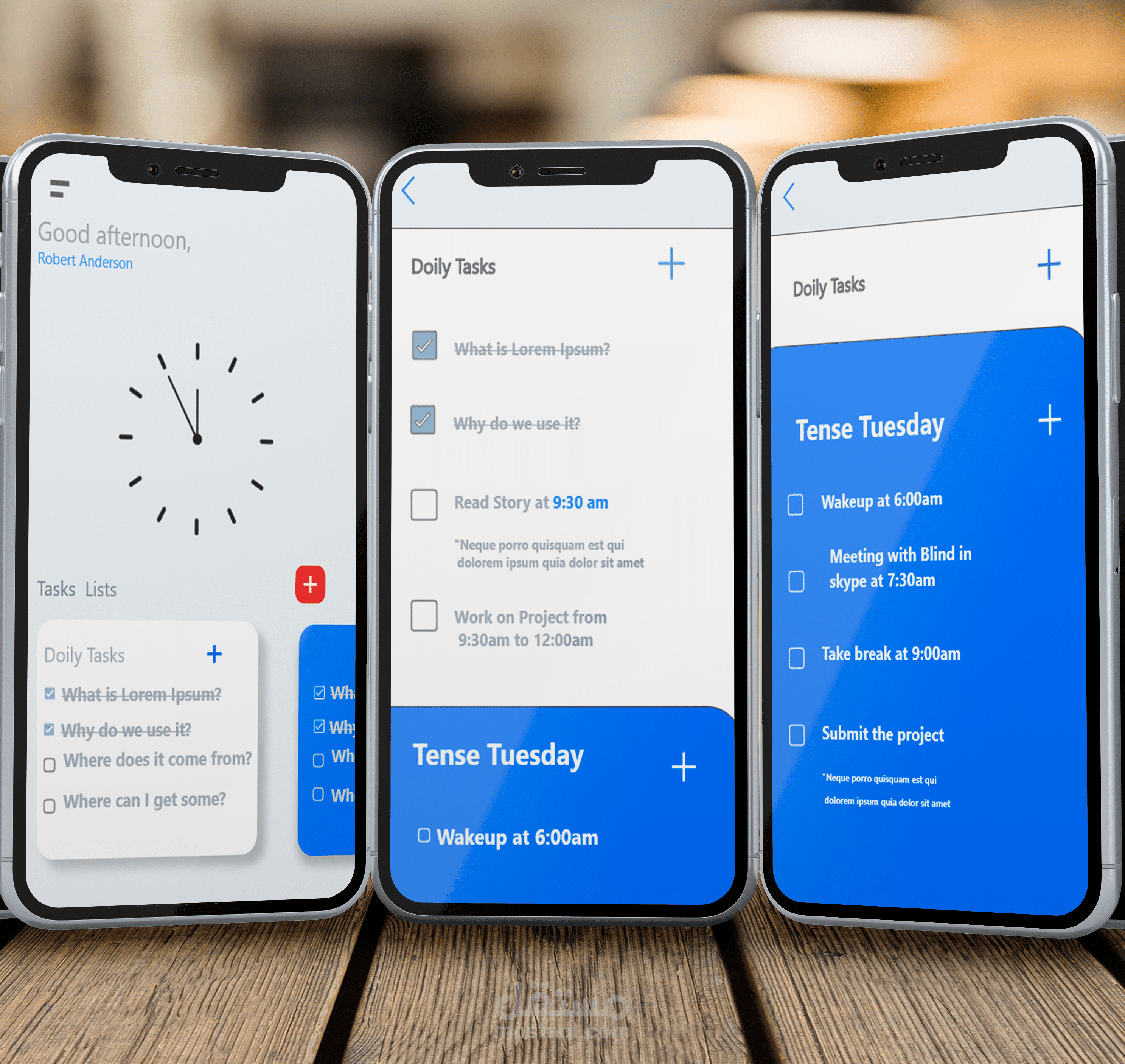 تطبيق UI Design للجوال